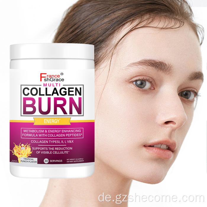 Organische hydrolysierte Kollagen -Multi -Kollagen -Peptidepulver